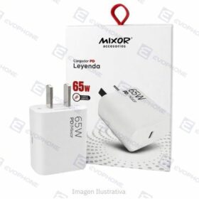 CARGADOR 220V MIXOR LEYENDA 65W USB C PD