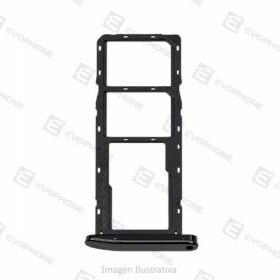 Bandeja Porta Sim y Memoria Doble Moto G6 Negro