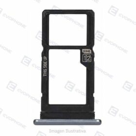 Bandeja Porta Sim y Memoria Moto G100 Gris