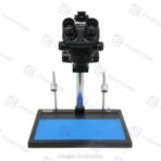Trino Microscopio YAXUN YX-AK45 + Base + 2 Luces LED - Imagen 2