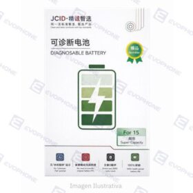 Bateria JCID Iphone 15 (Auto Programable) (GENUINE Condition)