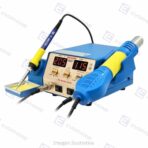 Estacion De Soldado 2 en 1 - 220V Aire + Cautin YAXUN 886D+ - Imagen 2