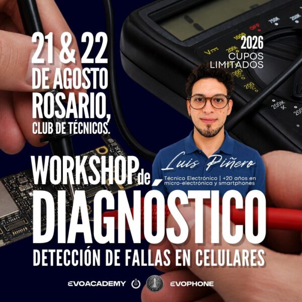 WORKSHOP de Diagnostico deteccion de fallas en celulares