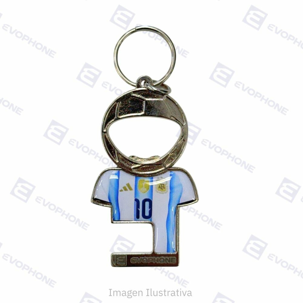 Llavero Camiseta Argentina (Destapador y soporte de celular) Llavero Camiseta Argentina (Destapador y soporte de celular) - Imagen 1