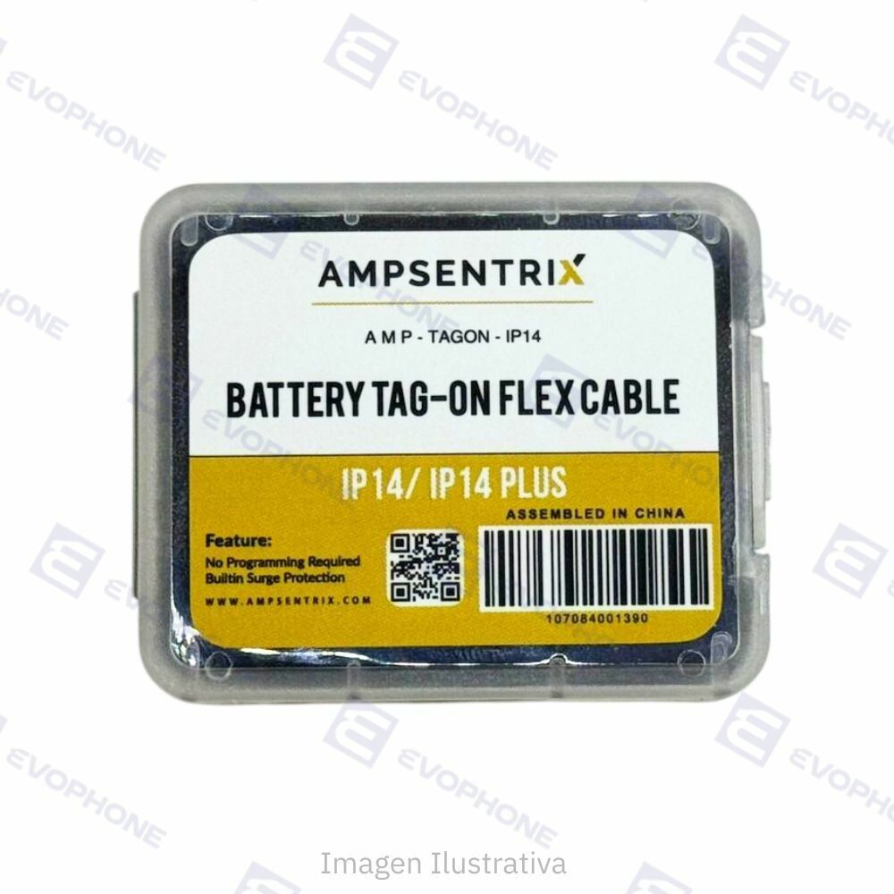 Flex universal preprogramado para batería (instalación por conexión, sin soldadura) para iPhone 14 / 14 Plus (Compatible con I2C, JCID, Qianli) Flex universal preprogramado para batería (instalación por conexión, sin soldadura) para iPhone 14 / 14 Plus (Compatible con I2C, JCID, Qianli) - Imagen 1