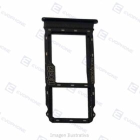 Bandeja Porta Sim y Memoria Moto G8 Plus Negro