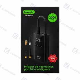Inflador Portatil Ecopower EP-A005 2000mah