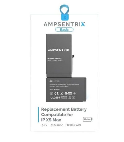 Bateria AmpSentrix Basic iPhone XS MAX (con flex)